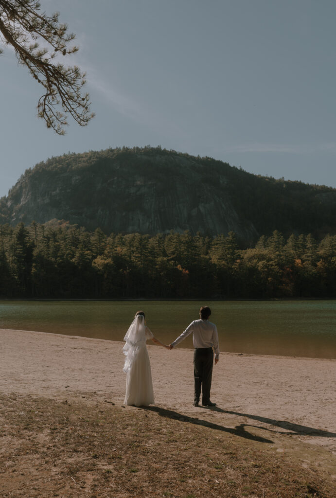 Cathedral Ledge Elopement at Echo Lake