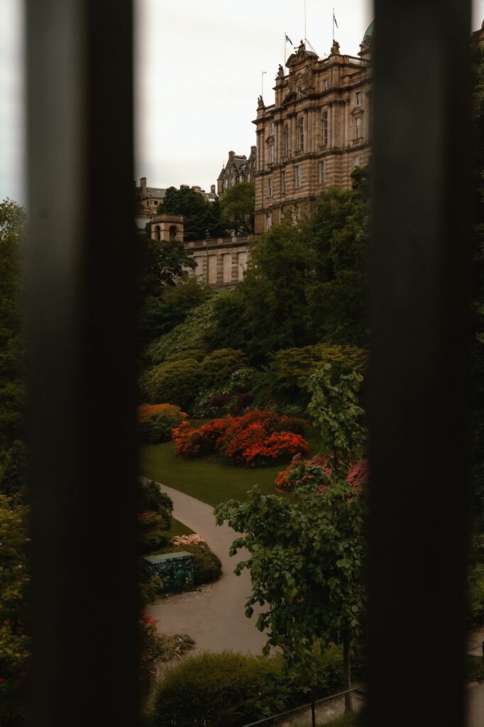Princess Street Gardens in edinburgh