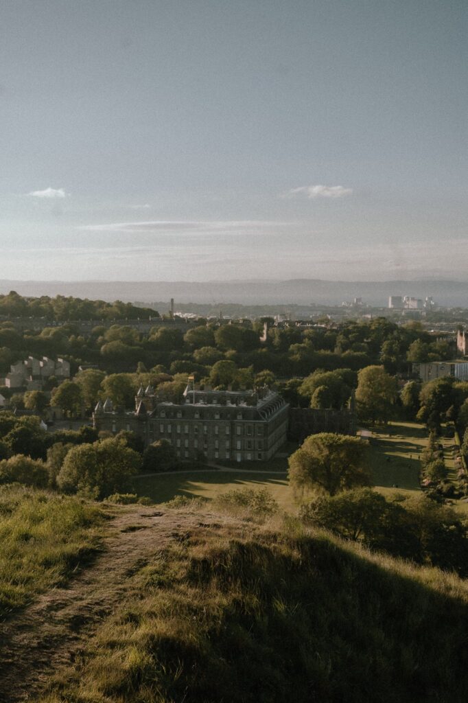 Edinburgh castle scotland elopement